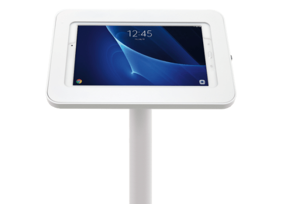 Borne sur pied vue face