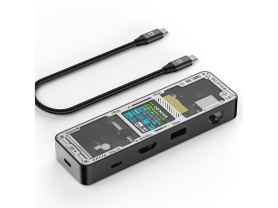 TabConnect Hub USB-C DeX avec Écran de Contrôle